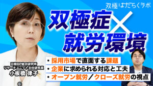 抗うつ薬で躁転し庭をひっくり返す／仕事への支障／双